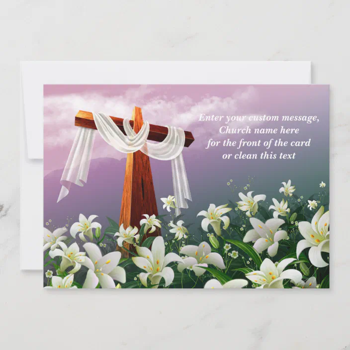 Easter Card Sayings Religious Easter Blessings. Christian Easter Cards | Zazzle.com