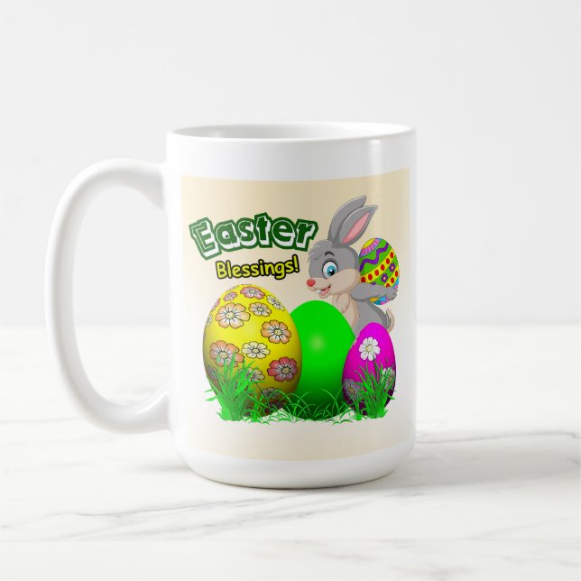 Easter Blessings Coffee Mug (Left)
