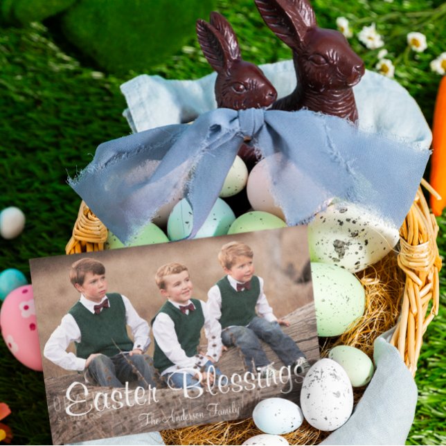 Easter Blessings Holiday Card (Creator Uploaded)