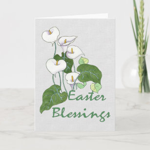 Easter Blessings Holiday Card