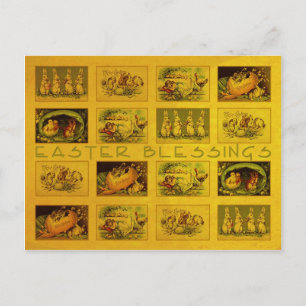 Easter Blessings Holiday Postcard