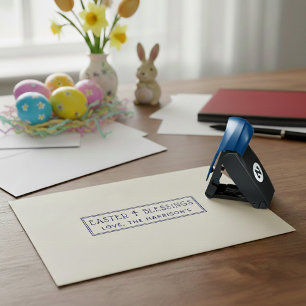 Easter Blessings Holy Cross Pocket Stamp