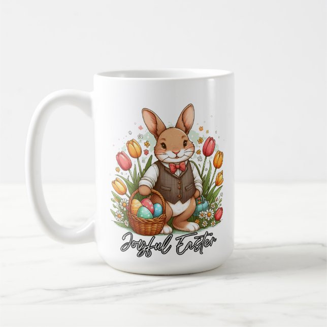 Easter Blessings-Joyful Easter Coffee Mug (Left)