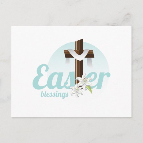 Easter Blessings Postcard
