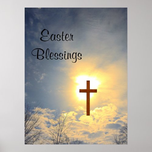 EASTER BLESSINGS   POSTER
