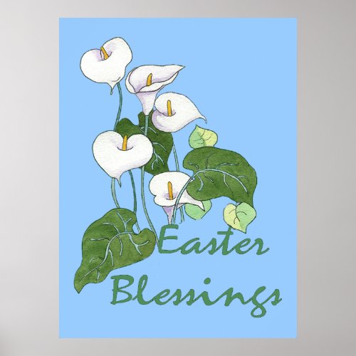 Easter Blessings Poster