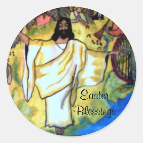 EASTER BLESSINGS RAPTURE stickers