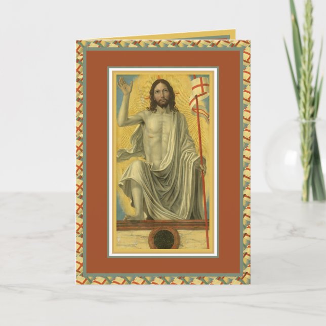 Easter Blessings Resurrection Jesus Prayer Holiday (Front)