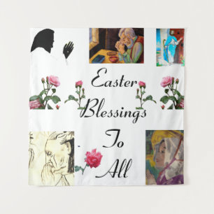 EASTER BLESSINGS tapestry
