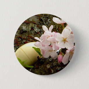 Easter Blossoms Pinback Button