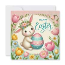 EASTER BONNET GREETING OR INVITATION