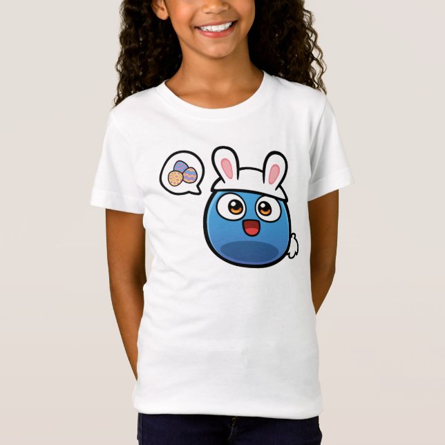 Easter Boo Girls T-Shirt (Front)