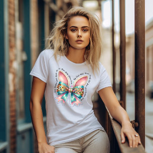 Easter Bow with Bunny Ears T-Shirt