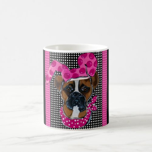 EASTER BOXER DOG COFFEE MUG