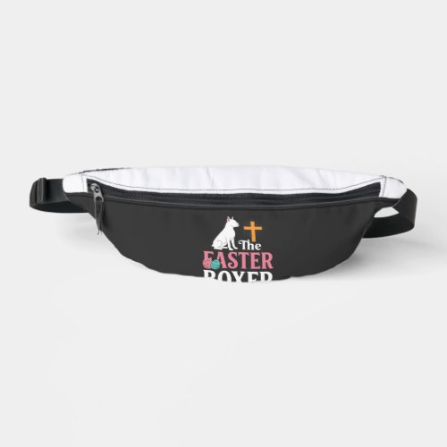 Easter Boxer Dog Vintage Engraving Shirt Fanny Pack