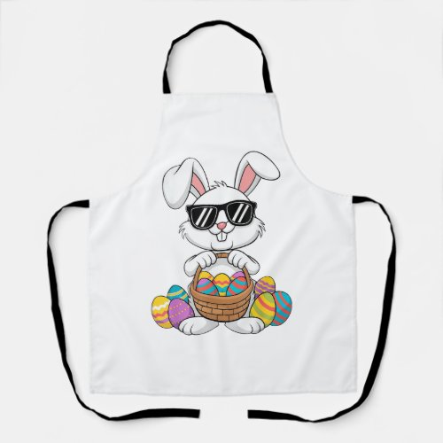 Easter Boys Girls Kids Toddler Bunny Rabbit Easter Apron