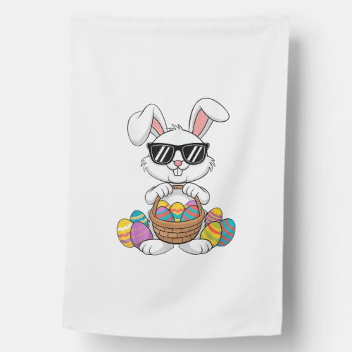Easter Boys Girls Kids Toddler Bunny Rabbit Easter House Flag