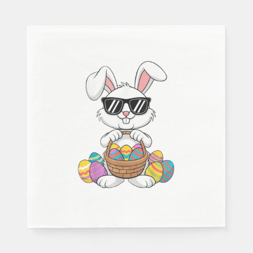 Easter Boys Girls Kids Toddler Bunny Rabbit Easter Napkins