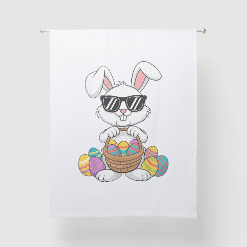 Easter Boys Girls Kids Toddler Bunny Rabbit Easter Sheer Curtains