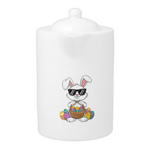 Easter Boys Girls Kids Toddler Bunny Rabbit Easter Teapot