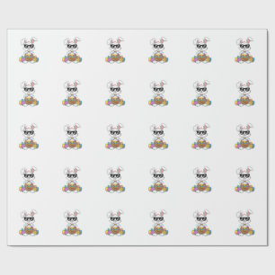 Easter Boys Girls Kids Toddler Bunny Rabbit Easter Wrapping Paper