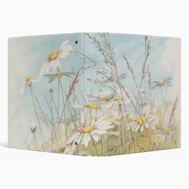 "Easter Brings the Budding Spring"  3 Ring Binder (Background)