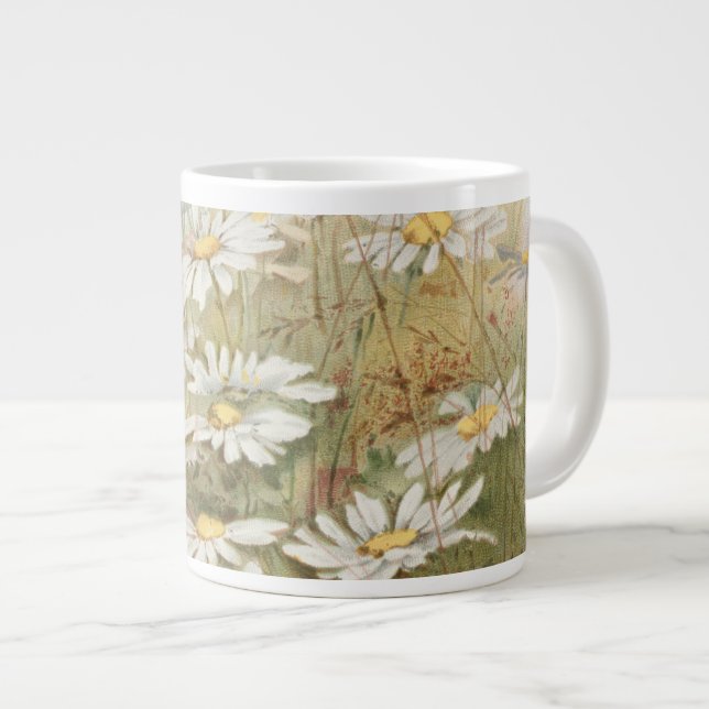 "Easter Brings the Budding Spring"  Giant Coffee Mug (Front Right)