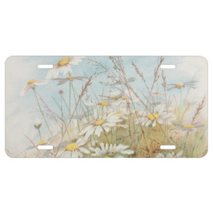 "Easter Brings the Budding Spring"  License Plate