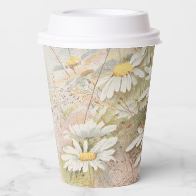 "Easter Brings the Budding Spring"  Paper Cups (Front)
