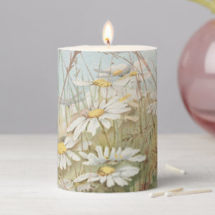"Easter Brings the Budding Spring"  Pillar Candle