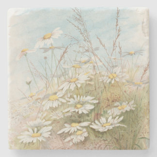 "Easter Brings the Budding Spring" Stone Coaster
