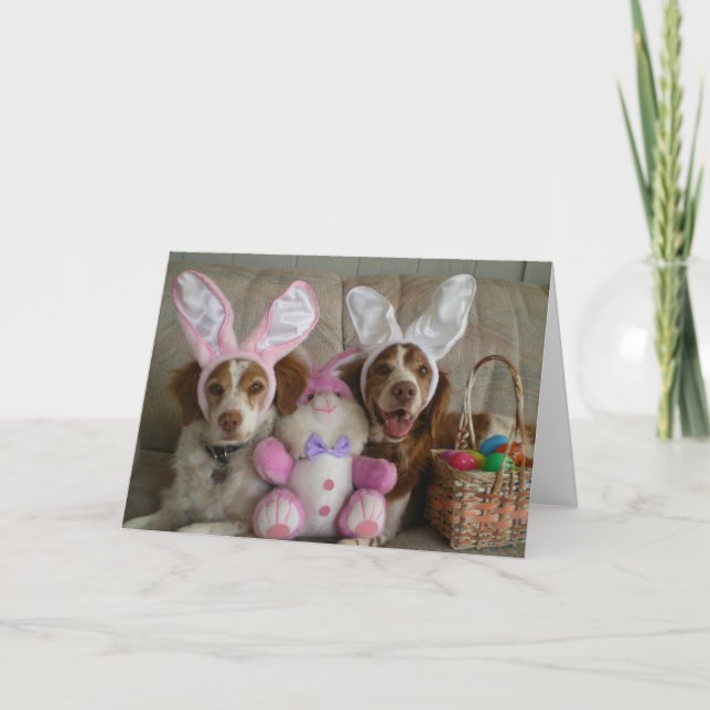 EASTER BRITTANYS HOLIDAY CARD (Front)