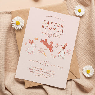 Easter Brunch and Egg Hunt Invitation