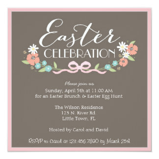 Easter Brunch Card