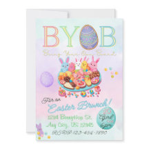 Easter Brunch Charcuterie Party Invitation