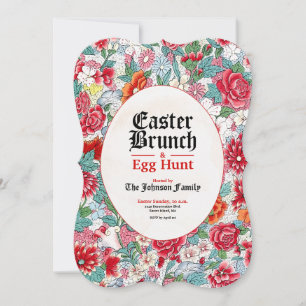 Easter Brunch & Egg Hunt Decorative Invitation