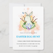 Easter Brunch Egg Hunt Invitation