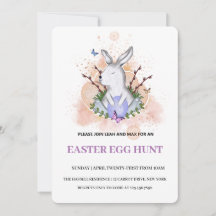Easter Brunch Egg Hunt Invitation
