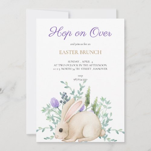 Easter Brunch Invitation