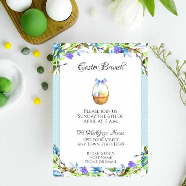 Easter Brunch Invitation (Creator Uploaded)