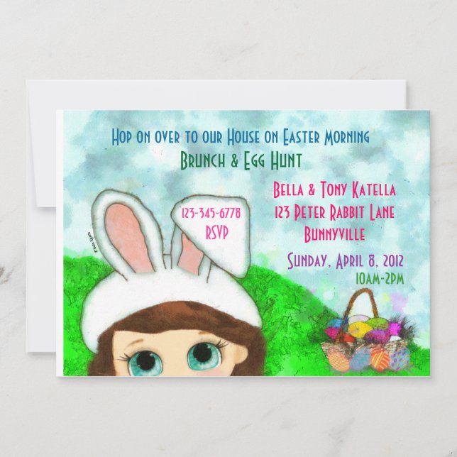 Easter Brunch Invitation (Front)