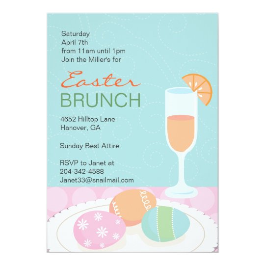 Easter Brunch Invitations