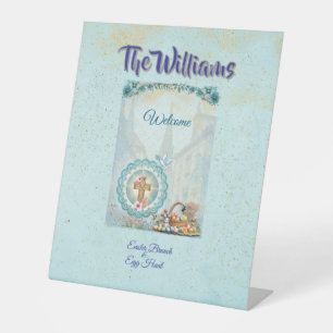 Easter Brunch Pedestal Sign