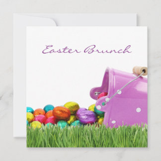 easter brunch square 5.25" x 5.25" Invitations