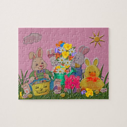 Easter Buddies Jigsaw Puzzle