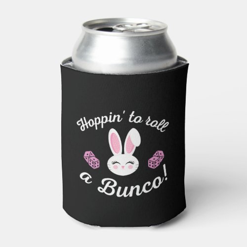 Easter Bunco Hoppin To Roll A Bunco Dice Bunny Can Cooler