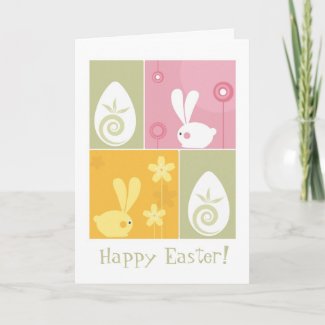 Easter Bunnies card