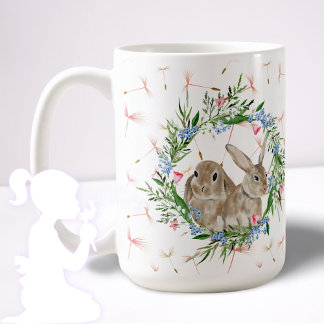 Easter Bunnies Coffee Mug