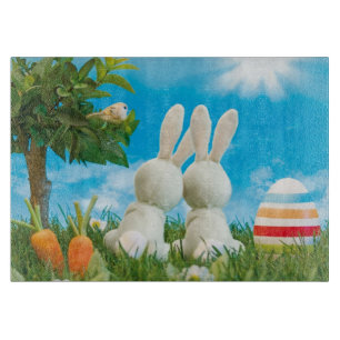 Easter Bunnies Cutting Board