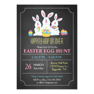 easter egg hunt invitations